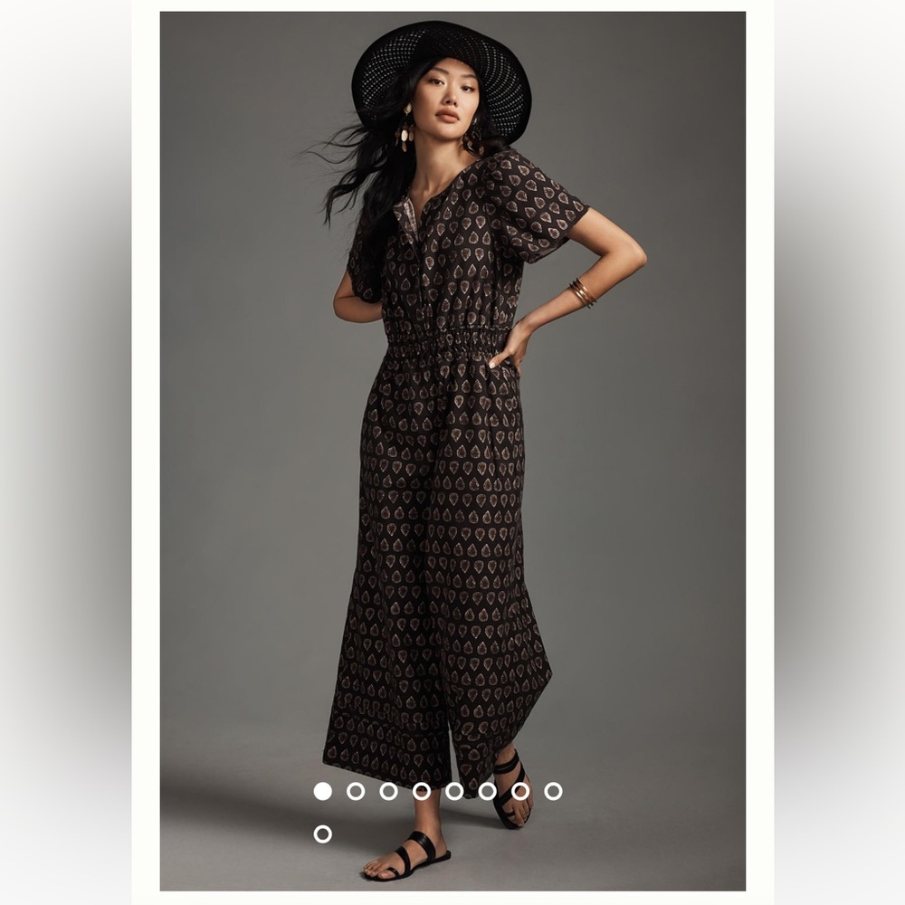 Anthropologie Somerset jumpsuit size medium